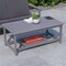 Flash Furniture Gray Poly Resin Adirondack Coffee Table JJ-T14022-GY-GG - alternate 8